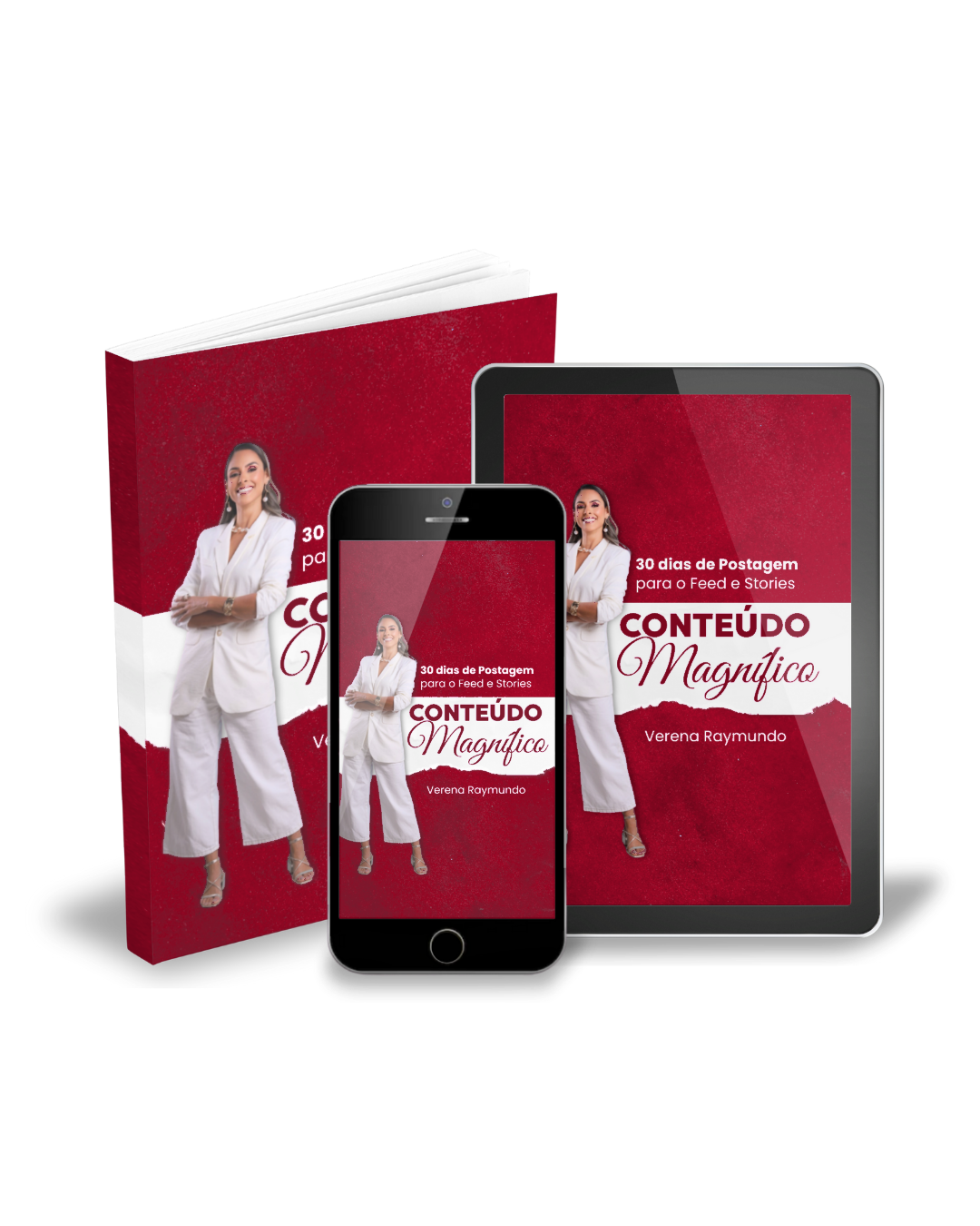 Mockup do E-book Conteúdo Magnífico